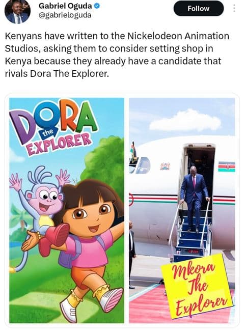 Gabriel oguda gabrieloguda follow kenyans have written to the nickelodeon animat