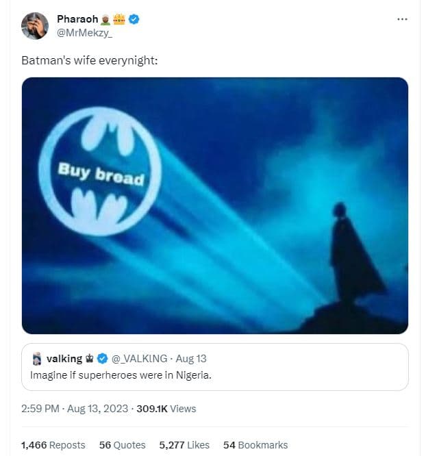 Pharaoh mrmekzy _ batman's wife everynight valking _valking aug imagine if super