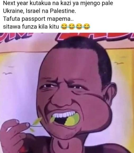 Next year kutakua na kazi ya mjengo pale ukraine israel na palestine tafuta pass