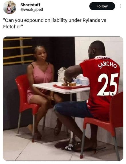 Shortstuff weak_spell follow can you expound on liability under rylands vs fletc