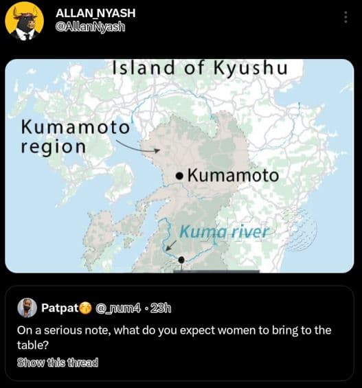 Allan_nyash allanmyash island of kyushu kumamoto region kumamoto kuma river patp