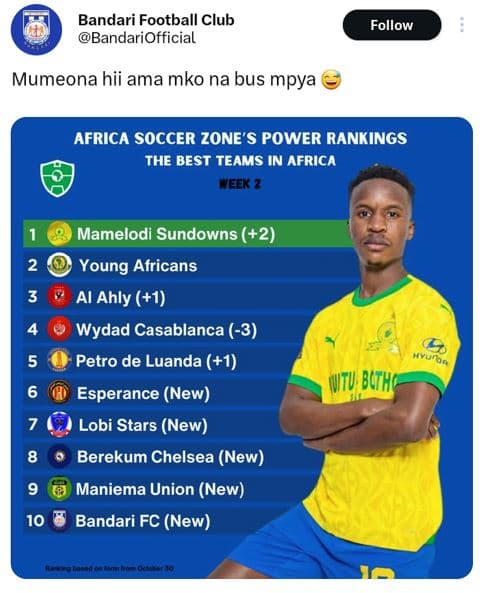Bandari football club bandariofficial follow mumeona hii ama mko na bus mpya afr
