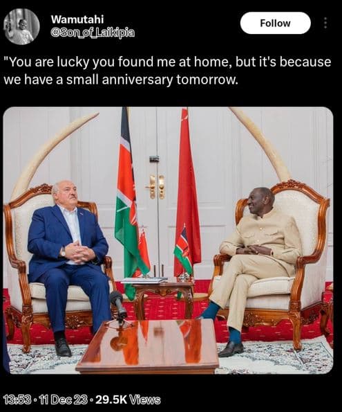 Wamutahi sonof laikfpla follow you are lucky you found me at home, but it's beca