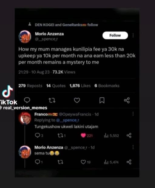 Denkogeland gonoranks ollow morlo anzenza soonce follow how my mum manages kunil