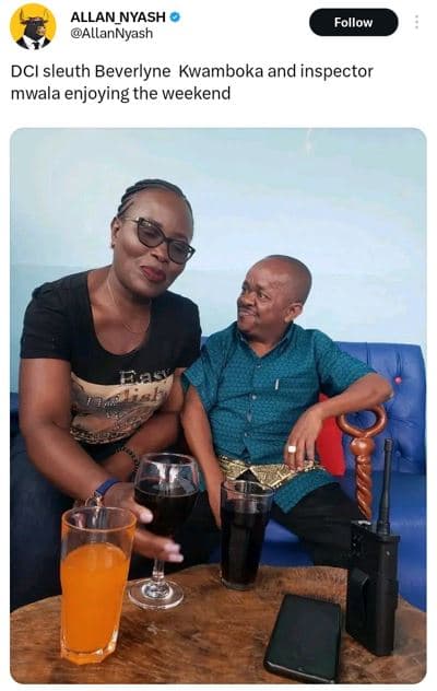 Allan_nyash allannyash follow dci sleuth beverlyne kwamboka and inspector mwala