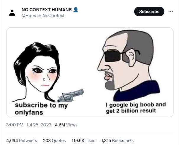 No context humans humansnocontext subscribe subscribe to my onlyfans google big