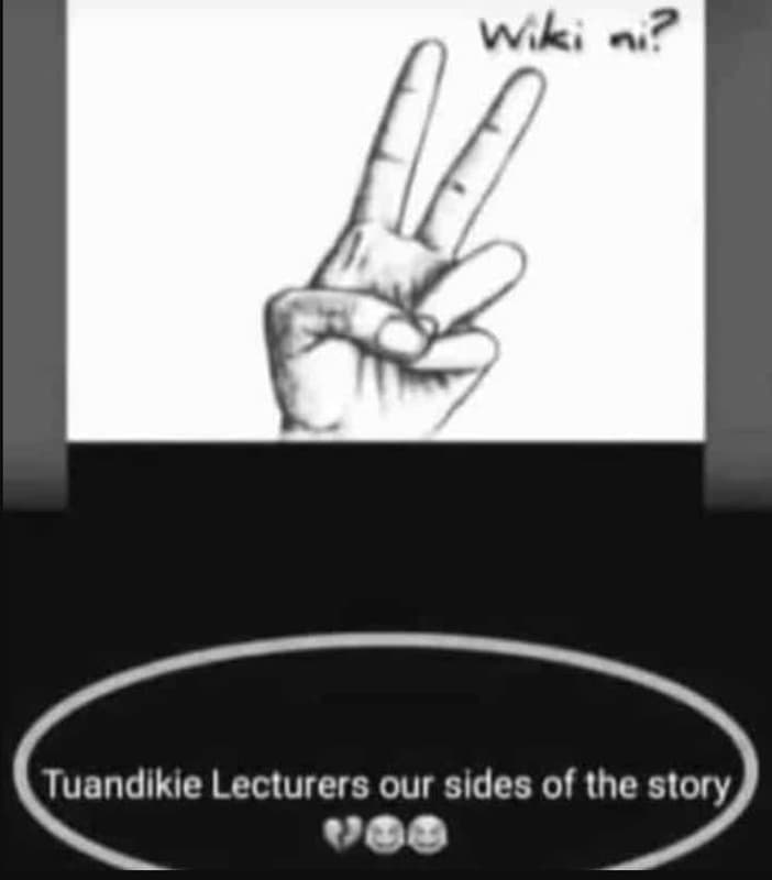 Wiıki a? tuandikie lecturers our sldes of the story