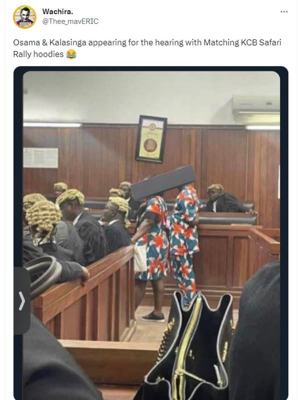 Wachira thee_maveric osama kalasinga appearing for the hearing with matching kcb