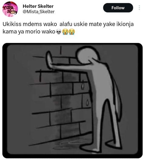 Helter skelter mista_skelter follow ukikiss mdems wako alafu uskie mate yake iki