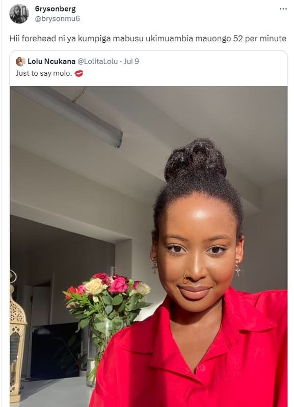 6rysonberg brysonmu6 hii forehead ni ya kumpiga mabusu ukimuambia mauongo 52 per