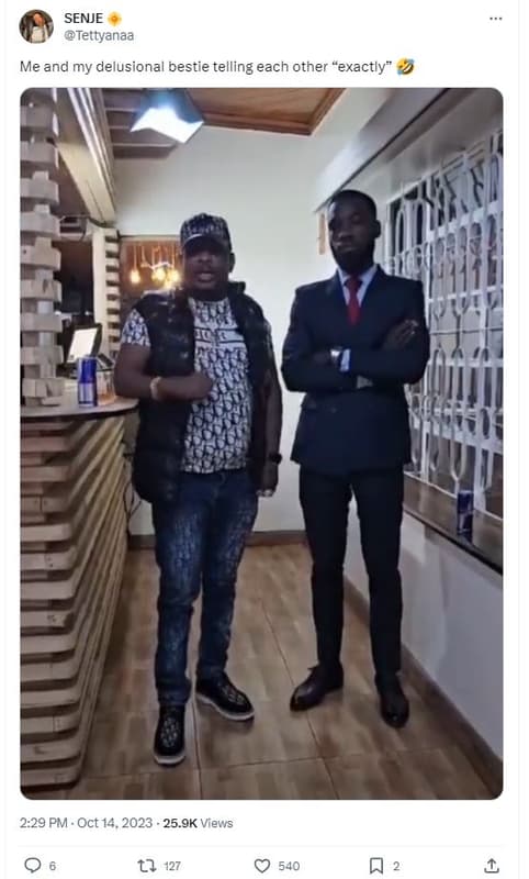 Senje tettyanaa me and my delusional bestie telling each other exactly 2.29 pm o