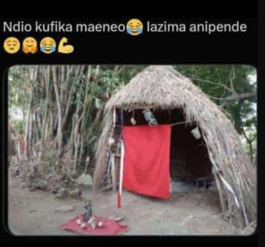 Ndio kufika maeneo lazima anipende