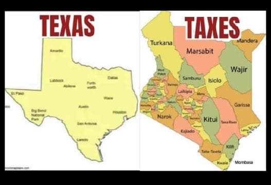 Texas taxes turxana mandera marsabit wajir snbun isiclo gains narok kitui monbny