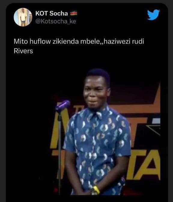 Kot socha kotsocha_ke mito huflow zikienda mbelehaziwezi rudi rivers ta