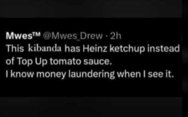 Mwes m mwes drew 2h this kibanda has heinz ketchup instead of top up tomato sauc