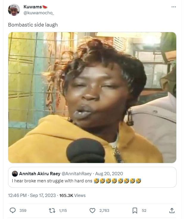 Kuwams kuwamocho bombastic side laugh annitah akiru raey annitahraey aug 20, hea