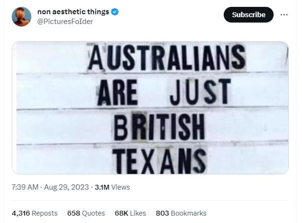 Non aesthetic things picturesfoider subscribe australians are just british texan