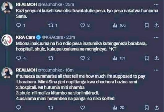 Realmoh realmohke . 25m kadyenyu ni kuketi kwaofisi tuwatafutie pesa iyo pesa na