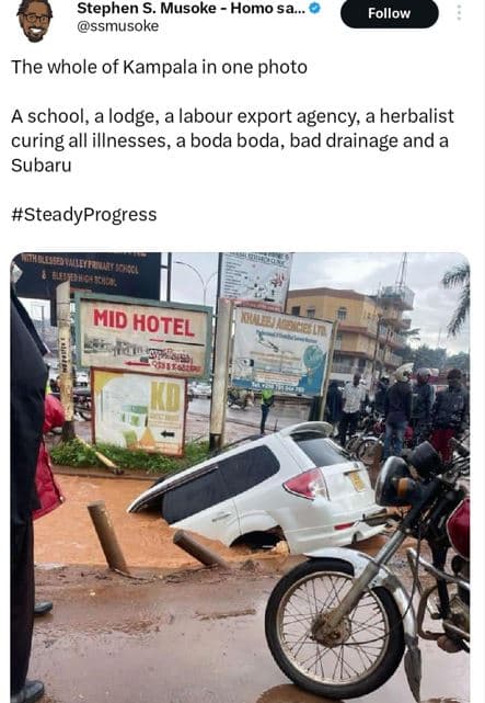 Stephen s. musoke homo sa ssmusoke follow the whole of kampala in one photo a sc