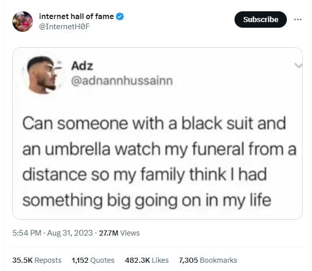 Internet hall of fame internethof subscribe adz adnannhussainn can someone with