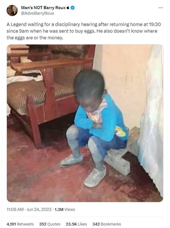 Man's not barry roux advobarryroux legend waiting for a disciplinary hearing aft