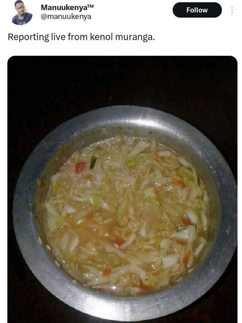 Manuukenyatm manuukenya follow reporting live from kenol muranga.