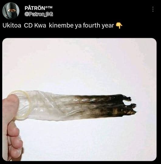 Pbtrënotm patong ukitoa cd kwa kinembe ya fourth year