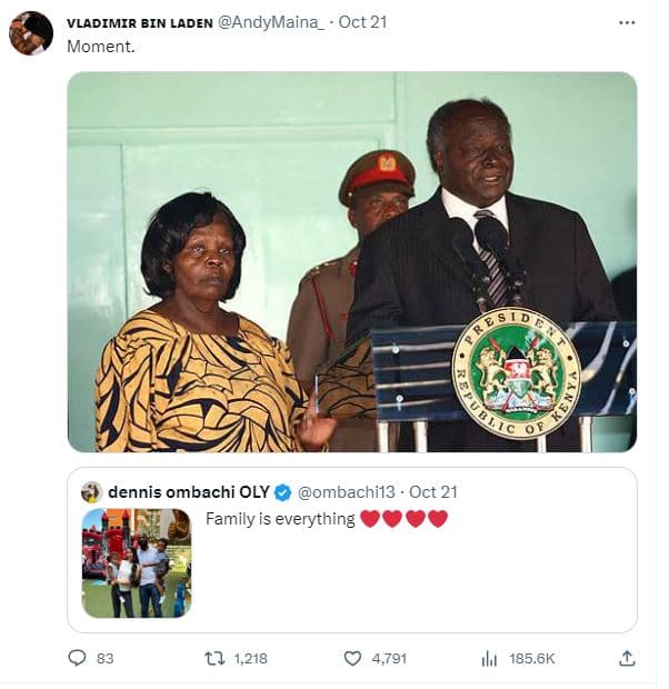 Vladimir bin laden andymaina oct 21 moment. dennis ombachi oly ombachi13 oct 21