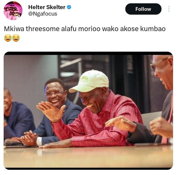 Helter skelter ngafocus follow dl mkiwa threesome alafu morioo wako akose kumbao