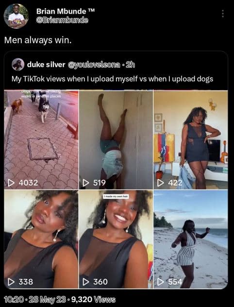Brian mbunde brfanubunde men always win. duke silver youloveleona .2 my tiktok v