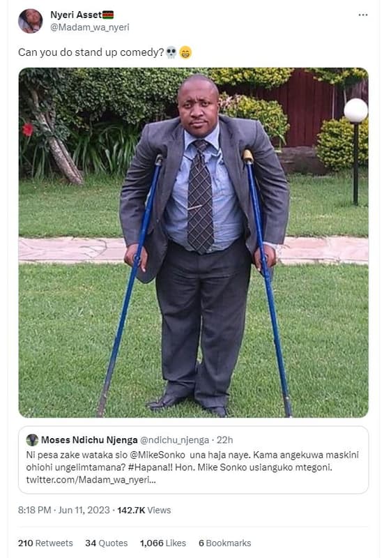 Nyeri asset madam_wa_nyeri can you do stand up comedy? moses ndichu njenga ndich