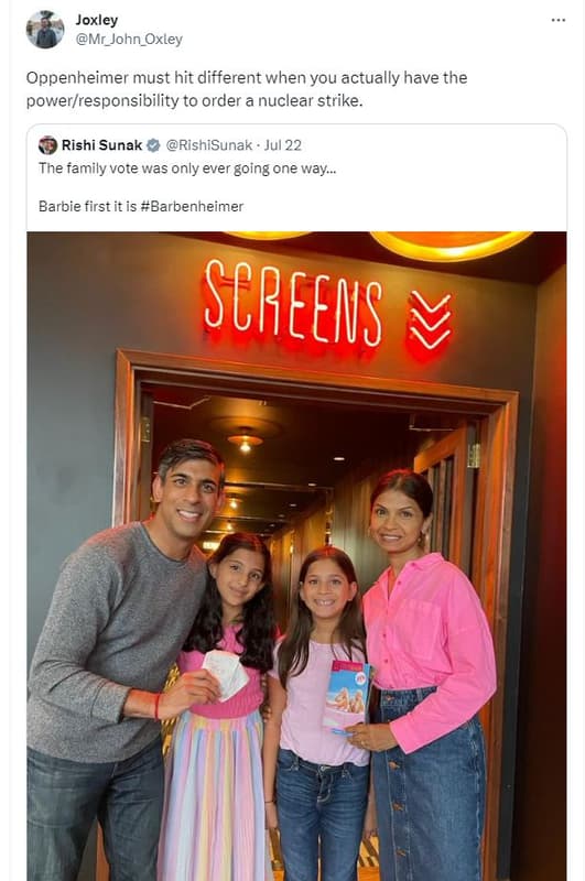 Joxley mr_john_oxley oppenheimer must hit different when you actually have the p