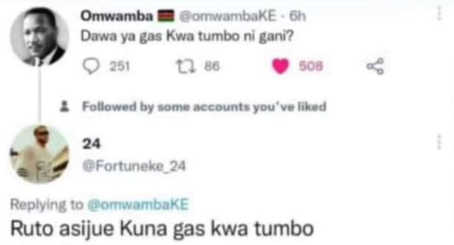 Omwamba omwamnbake 6h dawa ya gos kwa tumbo ni gani? 251 c86 608 followed by com