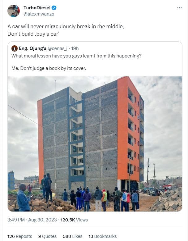 Turbodiesel alexmwanzo 4 car will never miraculously break in rhe middle don't b