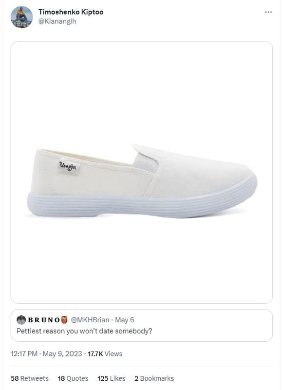 Timoshenko kiptoo kianangih bruno mkhbrian may 6 pettiest reason you won't date