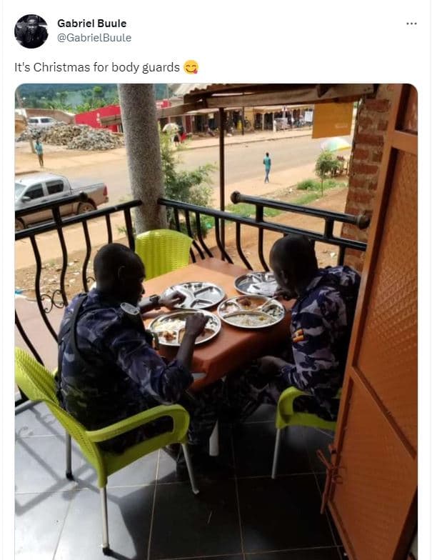 Gabriel buule gabrielbuule it's christmas for body guards