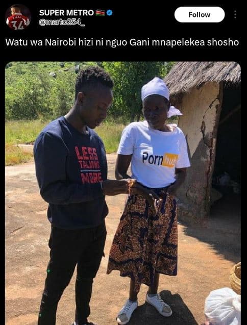 Super metro ardo254 follow watu wa nairobi hizi ni nguo gani mnapelekea shosho l