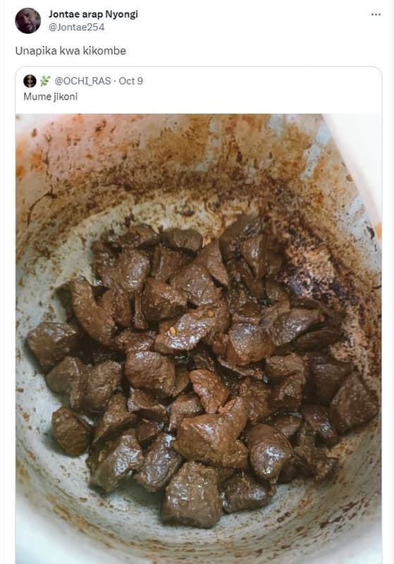Jontae arap nyongi jontae254 unapika kwa kikombe ochi_ras oct 9 mume jikoni