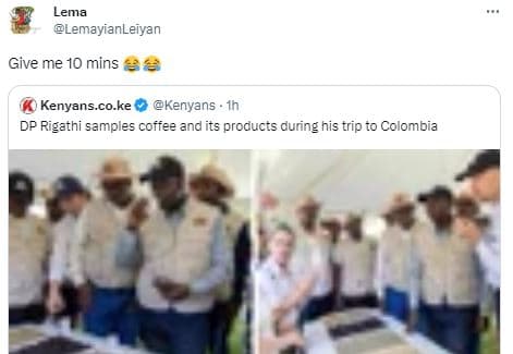 Lema lemayianleiyan give me 10 mins kenyans.co.ke kenyans dp rigathi samples cof