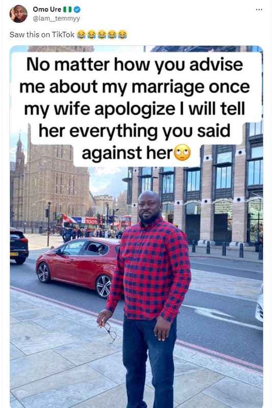 Omo ure d iam_temmyy saw this on tiktok no matter how you advise me about my mar