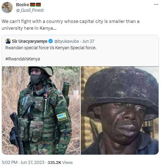 Bosire 232 gusii_finest we can't fight with country whose capital city is smalle