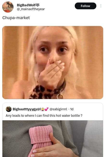 Bigbadwolf4 mainaoftheyear follow chupamarket bigbuutttyyygyl sabigirrrrl any le