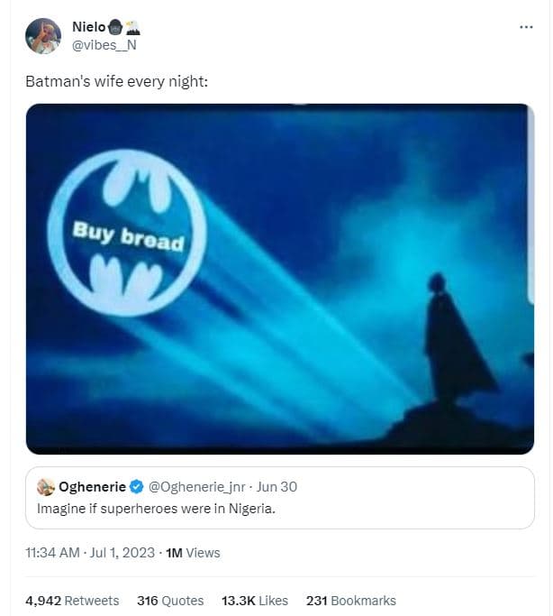 Nielo vibes batman's wife every night oghenerie oghenerie_jnr jun 30 imagine if