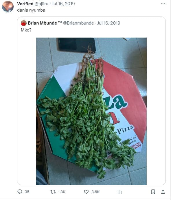 Verified njiiru jul 16, dania nyumba brian mbunde brianmbunde jul 16, mko? tj 1.