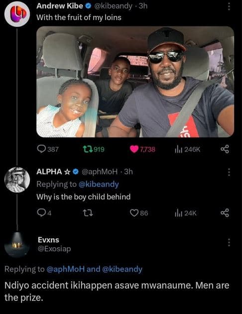 Andrew kibe kibeandy 3h with the fruit of my loins ıhl 246k alpha aphmoh 3h repl