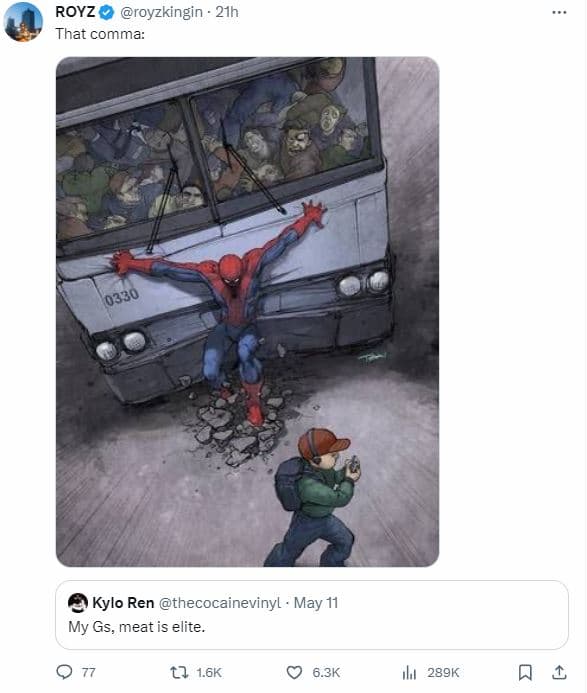 Royz royzkingin 21h that comma kylo ren thecocainevinyl . may 11 my gs, meat is