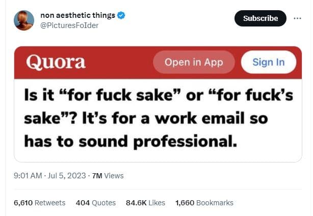 Non aesthetic things picturesfoider subscribe quora open in app sign in is it fo