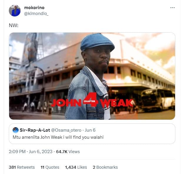 Mokorino kimondio nw joan iaptez lak sirrapalot osama_otero jun 6 mtu ameniita j