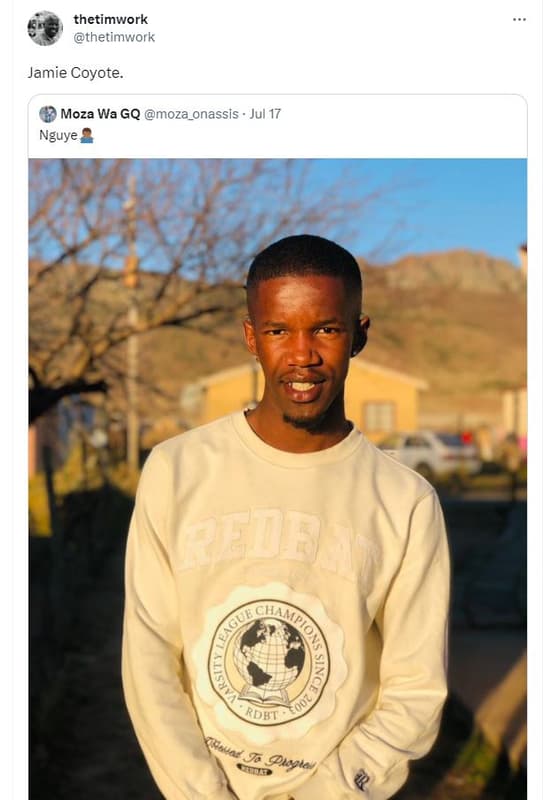 Thetimwork thetimwork jamie coyote. moza wa gq moza_onassis . jul 17 nguye 1 ? g