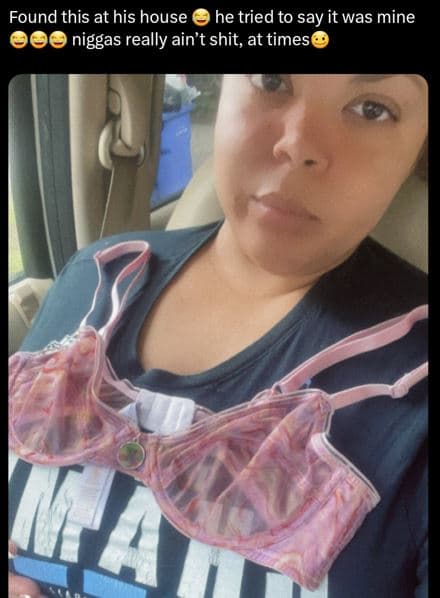 Found this at his house he tried to say it was mine niggas really ain't shit at